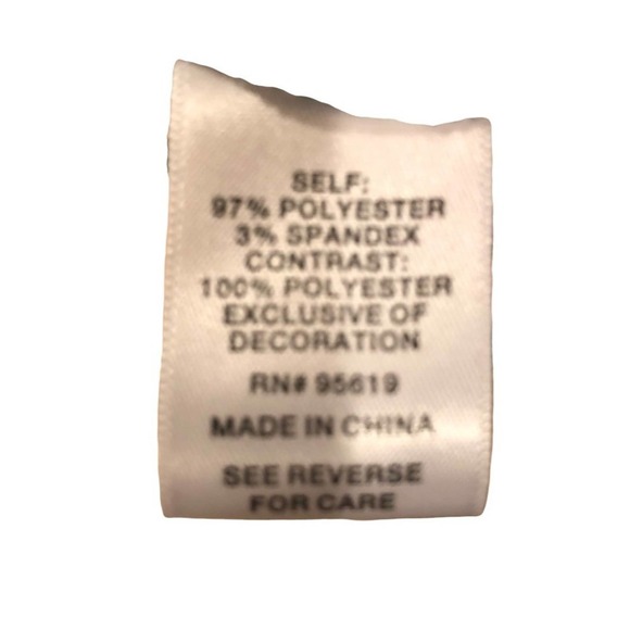 Fever Top  with Bell Sleeve Crochet Detail Small Floral Print Size Large - Picture 8 of 8